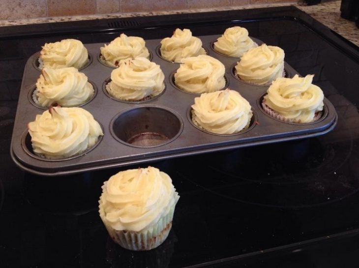 Familias troleras - cupcakes carne molida