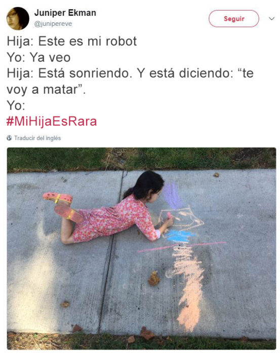 Tuits niños raros - robot asesino