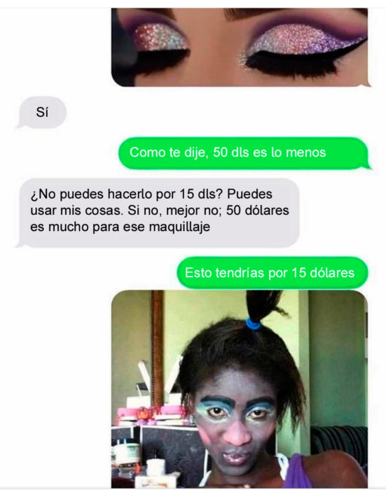 Maquillaje por 15 dólares