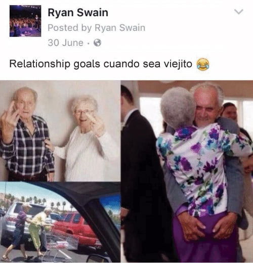 Relationship goals - de viejitos 