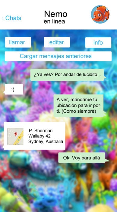 whatsapp nemo