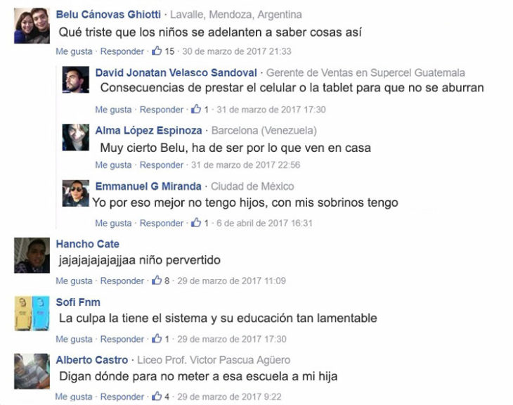 comentarios facebook negativos