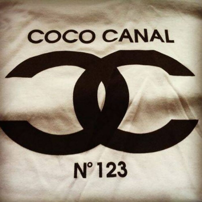 Playera imitación de Coco Chanel