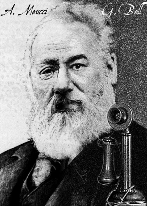 Antonio Meucci y Alexander Graham Bell quien robo la idea del primero