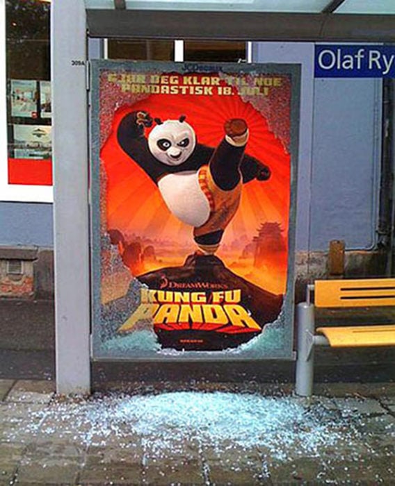 Kung fu panda publicidad ingeniosa