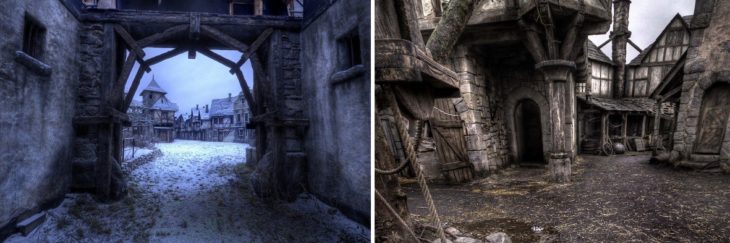 el set de hanzel y gretel cazadores de brujas ha sido abandonado