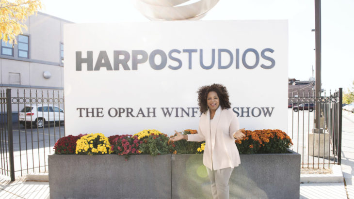 oprah afuera de estudio