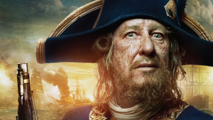 Geoffrey Rush enojón