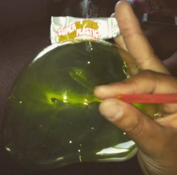 Burbuja verde gigante