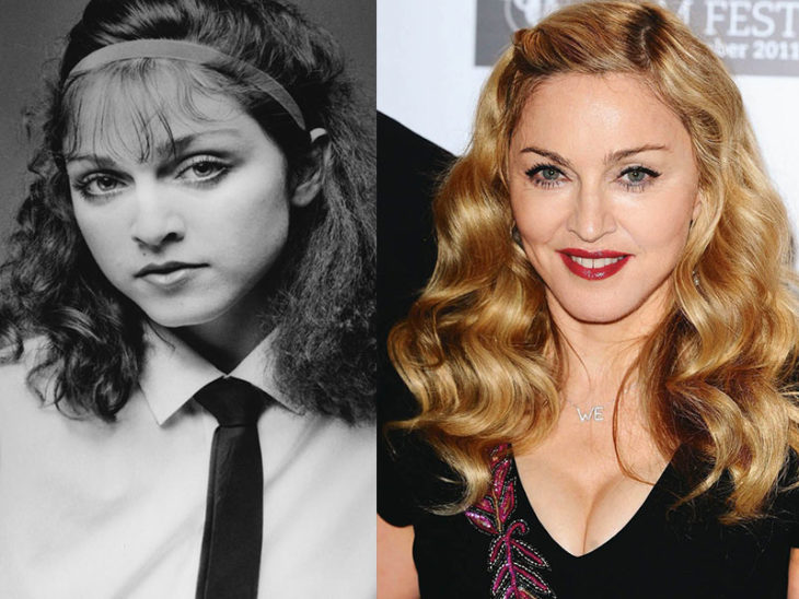 Madonna antes