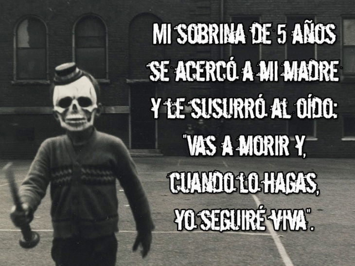 niño frase tenebrosa