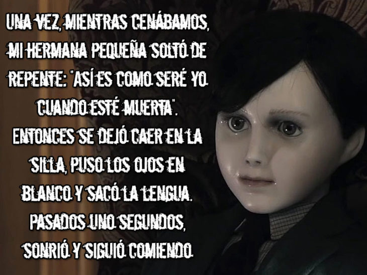 niño frase tenebrosa