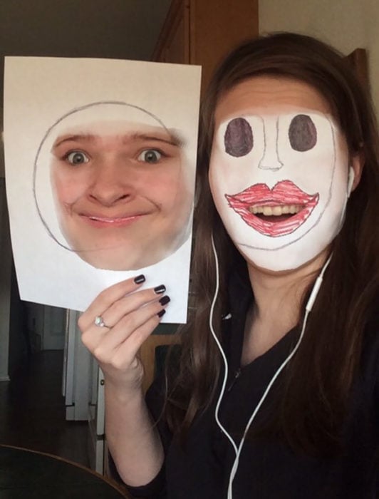 Face swap dibujo
