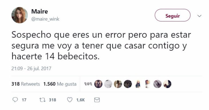 bebés error tuit gracioso