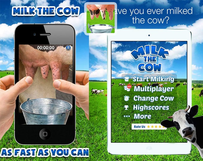 Milk the cow