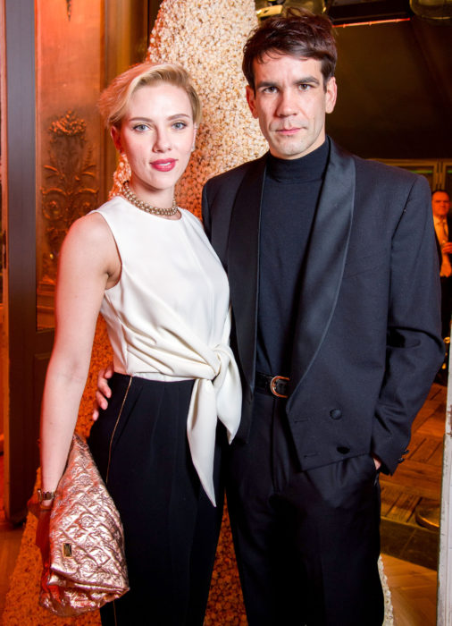 Scarlett Johansson y Romain Dauriac