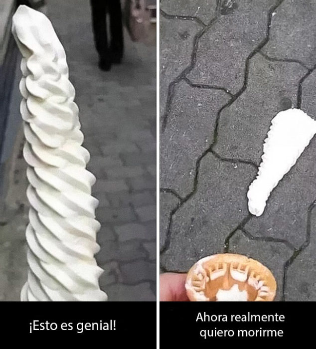 Se veía realmente rico