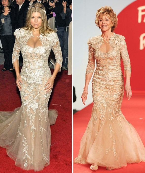 10. Fergie vs. Jane Fonda