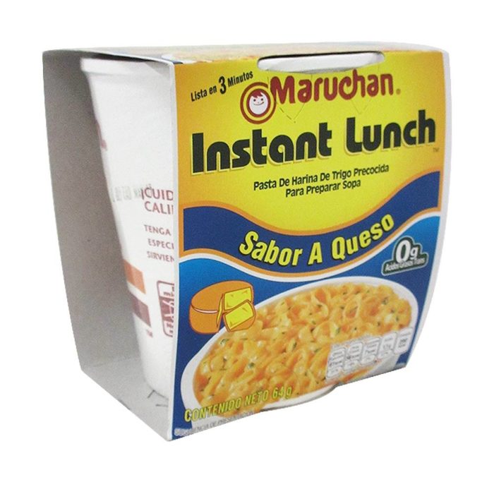 sopa maruchan de queso