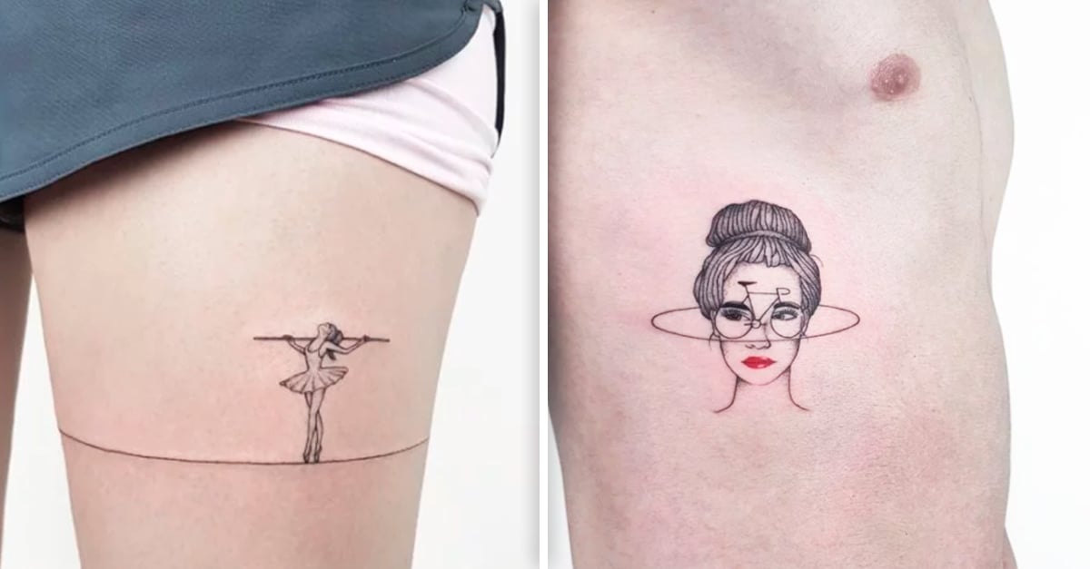 ¿Quieres un tatuaje? Estos pequeños ejemplos te encantarán