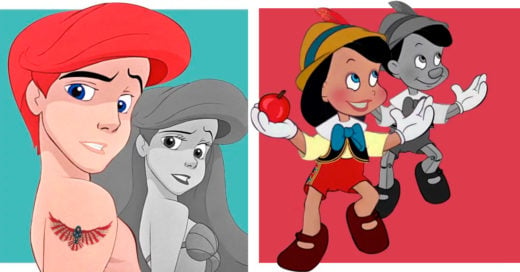 Cover Así se verían algunos personajes de Disney si fueran transgénero