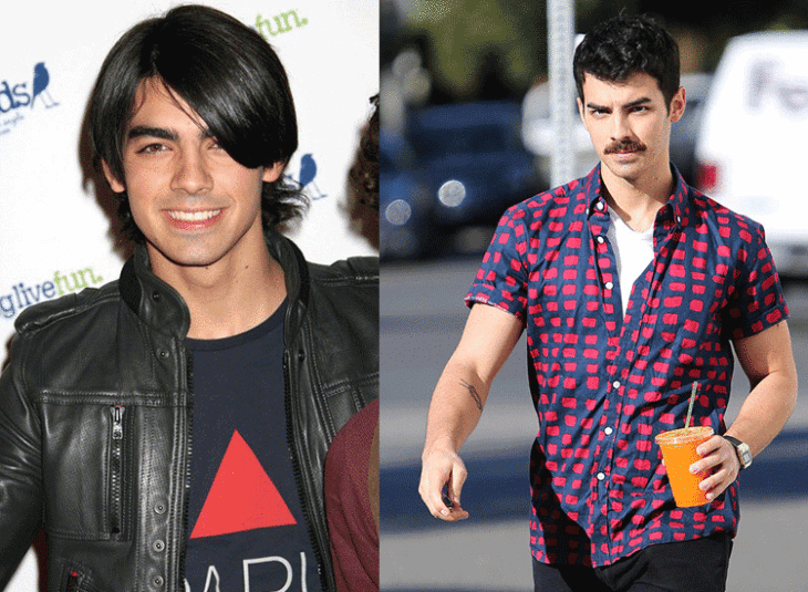 joe jonas antes y después