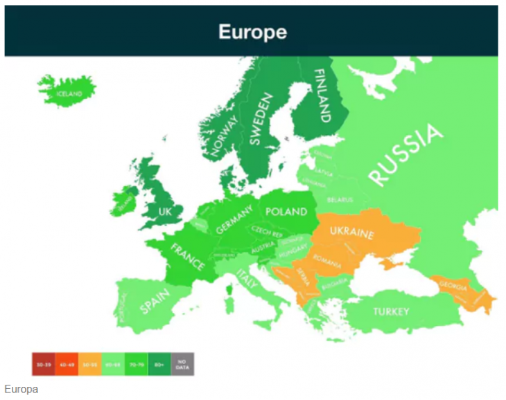 Infografía países sobreviven calentamiento global