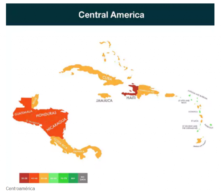 Infografía países sobreviven calentamiento global