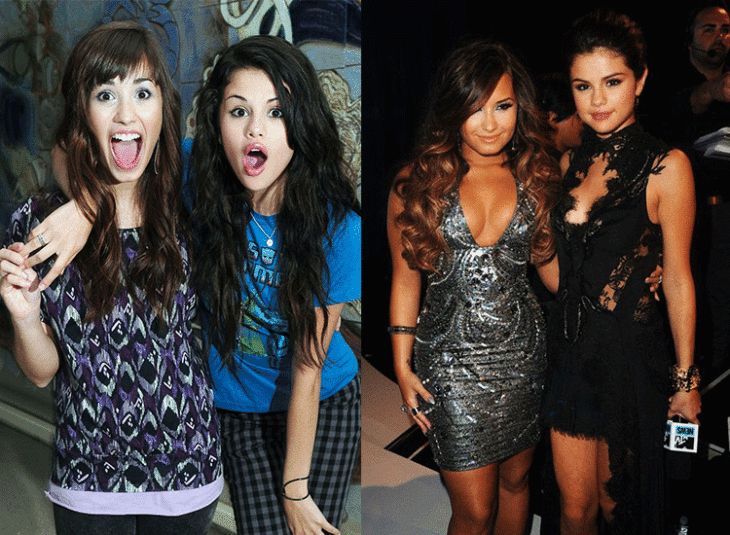 demi lovato y selena gomez