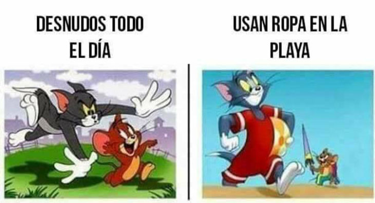 Tom y Jerry traje de baño