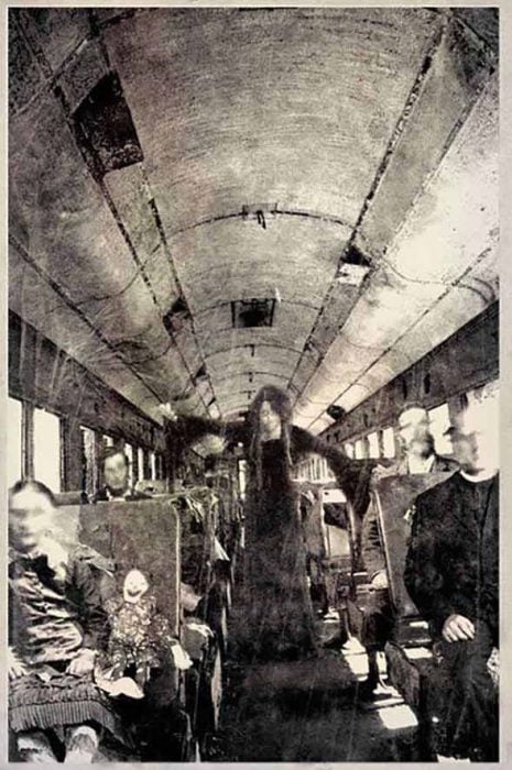 autobús fantasma fotografías perturbadoras