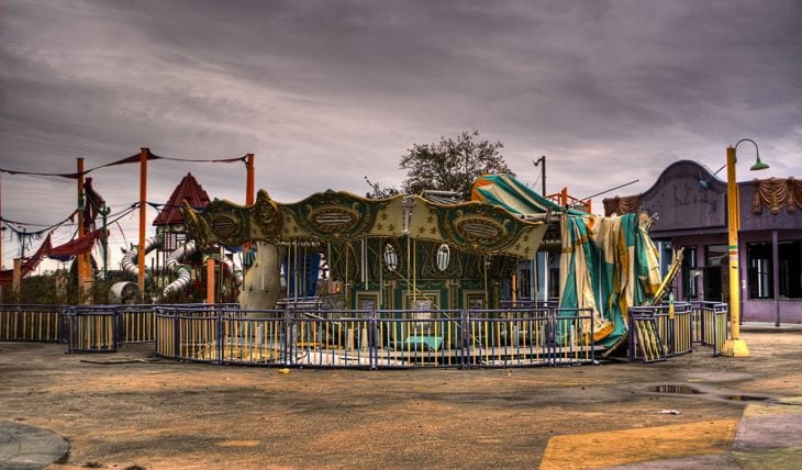 parque de diversiones abandonado