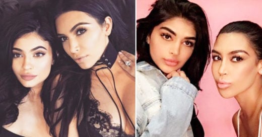 Cover las gemelas perdidas Kim Kardahsian y Kylie Jenner