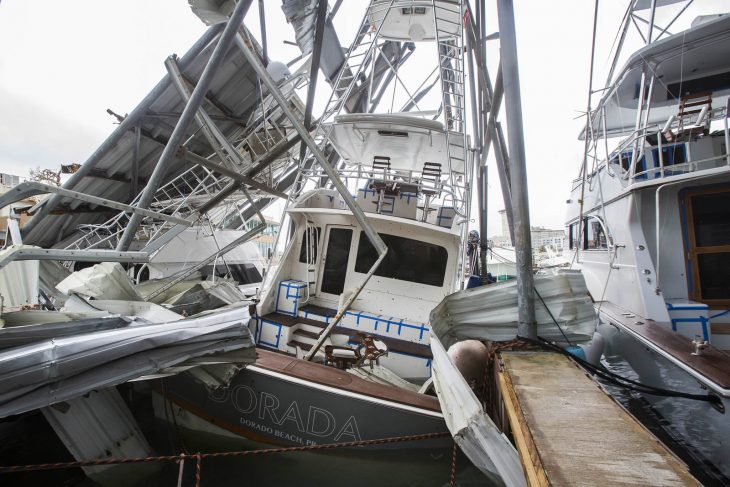 devastación huracán maría