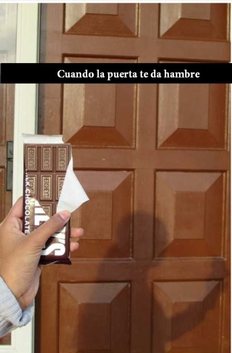 puerta chocolate