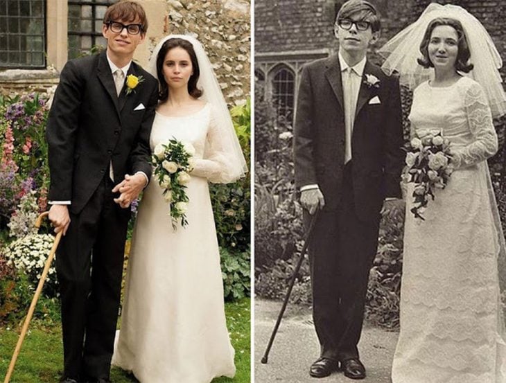 Eddie Redmayne Felicity Jones Stephen Hawking Jane Wilde