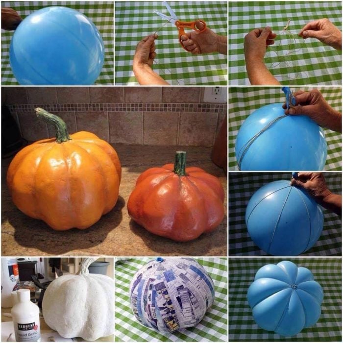 calabaza decorativa Halloween ideas DIY