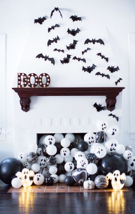 globos boo halloween