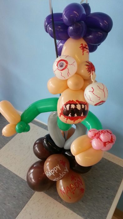 zombie de globos