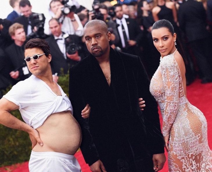 photoshom con kim y kanye