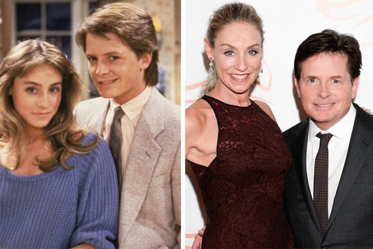 Michael J. Fox y Tracy Pollan