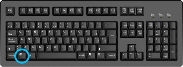 Trucos del teclado con la tecla de windows