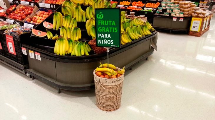 fruta para niños gratis