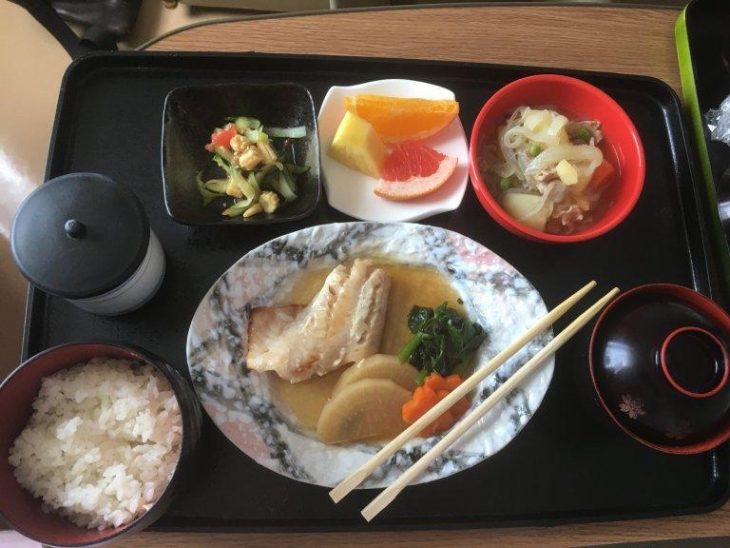 comida de un hospital