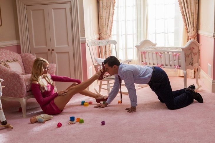 el lobo de wall street escena