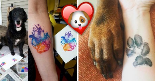 Cover Tatuajes de huellas de perro que te encantarán