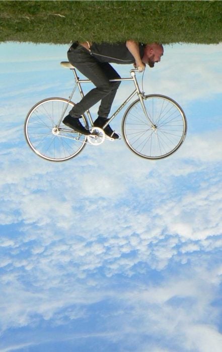 bicicleta en el cielo