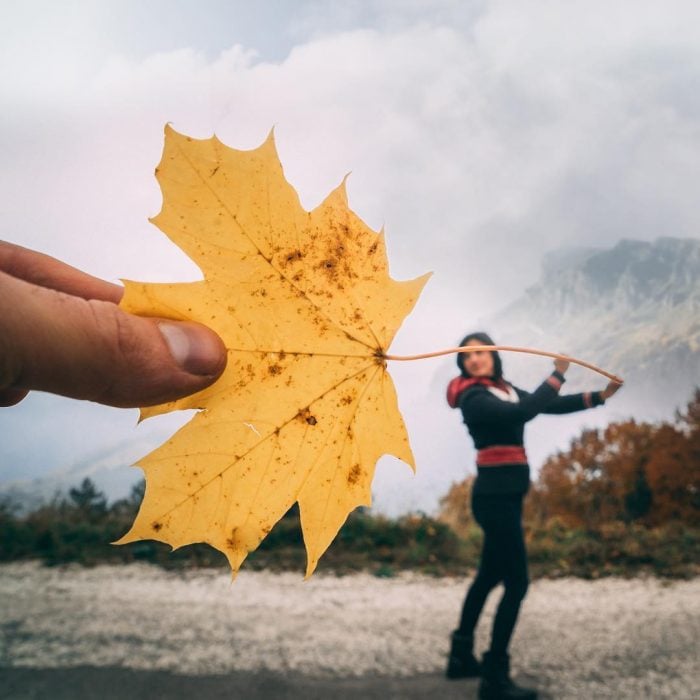 otoño hoja