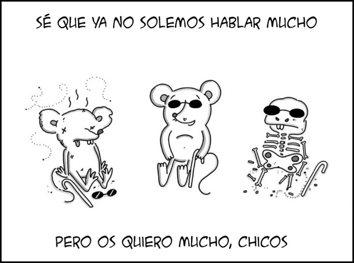 ilustración ratones ciegos