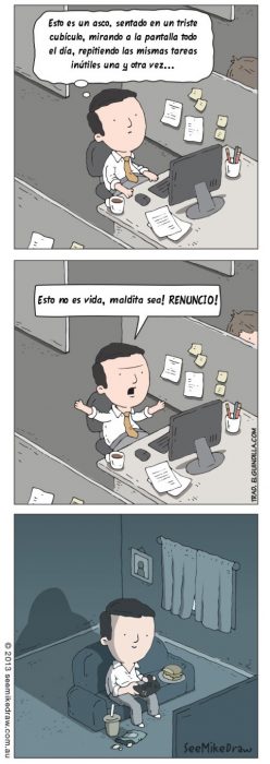 ilustración renuncio